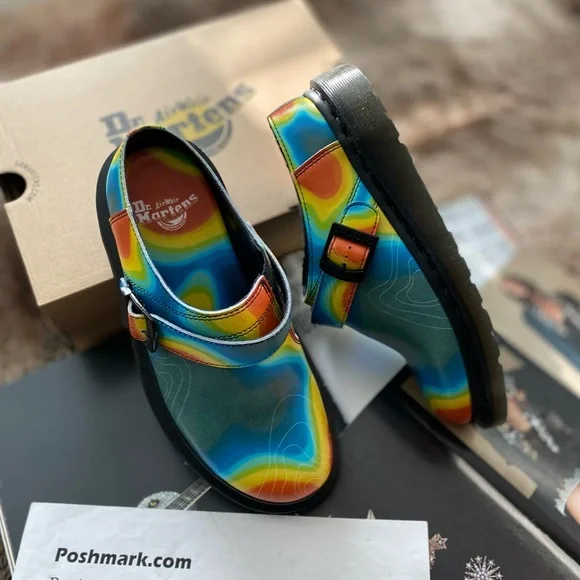 Dr. Martens Colorful Wave Mules - Picture 16 of 16